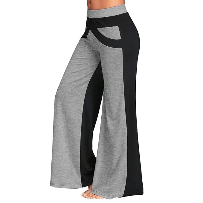 Amazon.com: GzxtLTX Yoga Pants Flare Pants High Waist Sport ...