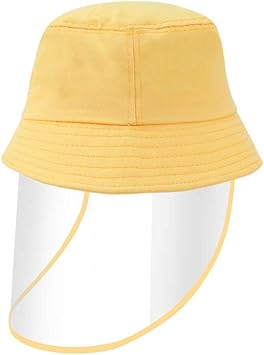 girls yellow sun hat