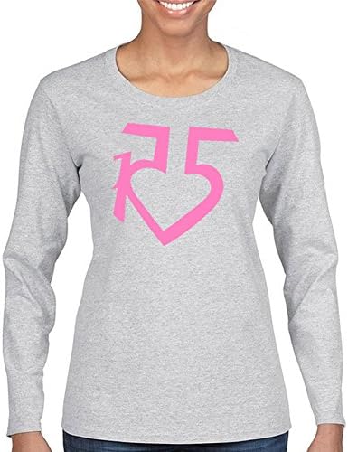 Aldwin Mananquil R5 Family Rock Band £¨Ö»×öÅµÄ£ Long Sleeve Tee for Women M Grey