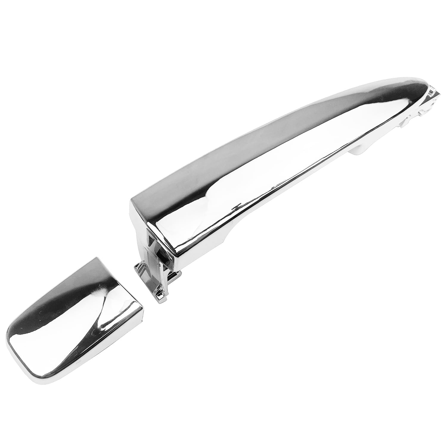 Photo 1 of Cheriezing 80646-1AA0A Chrome Exterior Door Handle Compatible with 2013-2018 Leaf Sentra, 2009-2014 Maxima Murano Replace# 80640-1AA0A (Front Right=Rear Left=Rear Right)