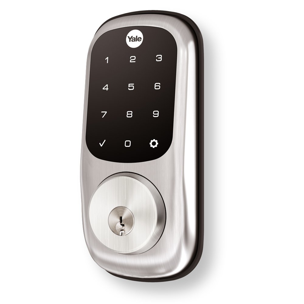 Yale Assure Lock Deadbolt, Satin Nickel Digital Touchscreen Keypad with Z-Wave and Backup Key for Front or Back Entry Door, YRD226-ZW2-619 - View 4
