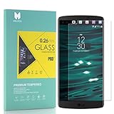 MOUKOU LG V 10 Screen Protector Tempered Glass Premium Film Screen Protectors for LG V 10
