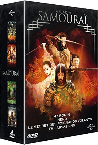 4 Films De Samouraï : 47 Ronin + Hero + Le Secret Des Poignards Volants + The Assassins - Pack
