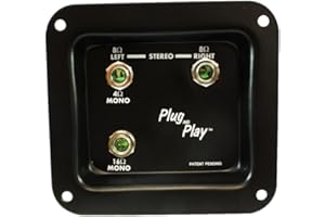 Solo Jack Plate - Plug and Play, Mono/Stereo