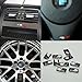 5pcs Self-Adhesive M Tec Sport BADGE STICKER EMBLEM fits BMW M3 M5 M6 Wheel New