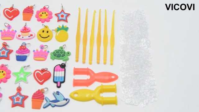 6 Rainbow+Rubber+Bands+Refill+Include