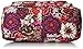 Vera Bradley Women's Cotton Turnlock Satchel Purse, Rosewood, One Size