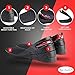 Height Increase Insoles, 2-Layer Orthotic Heel Shoe Lift kit with Air Cushion Elevator Shoe Insole Lifts Kits Inserts for Men & Women Taller Insoles 1.2