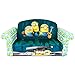 Marshmallow Furniture, Children's 2 in 1 Flip Open Foam Sofa, Despicable Me Minions