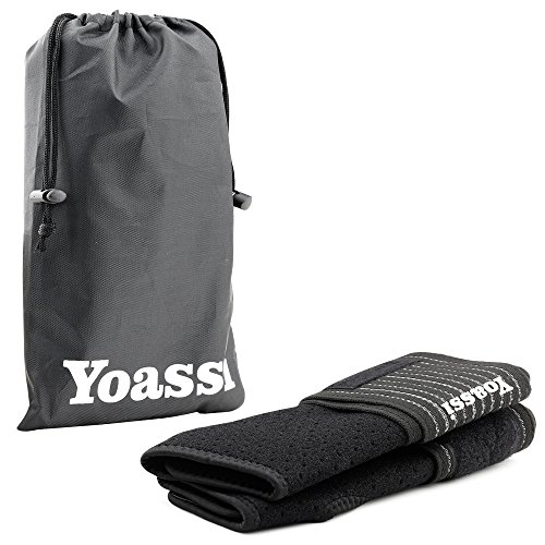 Yoassi Wrist Brace 2 Packs, FDA Registered Double Adjustment Mechanism Wrist Support Brace for Carpal Tunnel, Tendonitis, Wrist Pain & Weightlifting, One Size Fits All Men& Women
