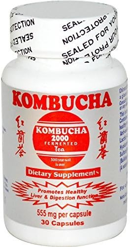 Kombucha 2000, Kombucha Fermented Tea, 555 mg, 30 Capsules by Kombucha