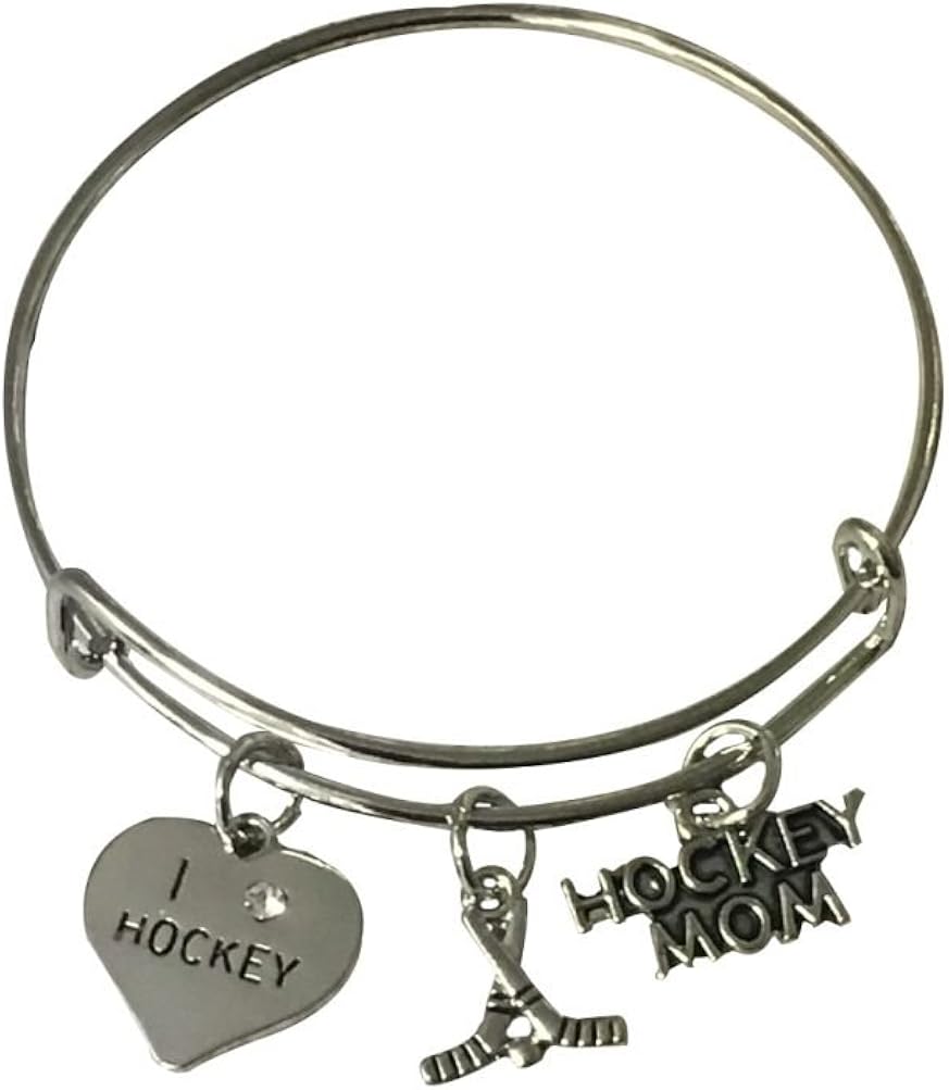 hockey mom bracelet