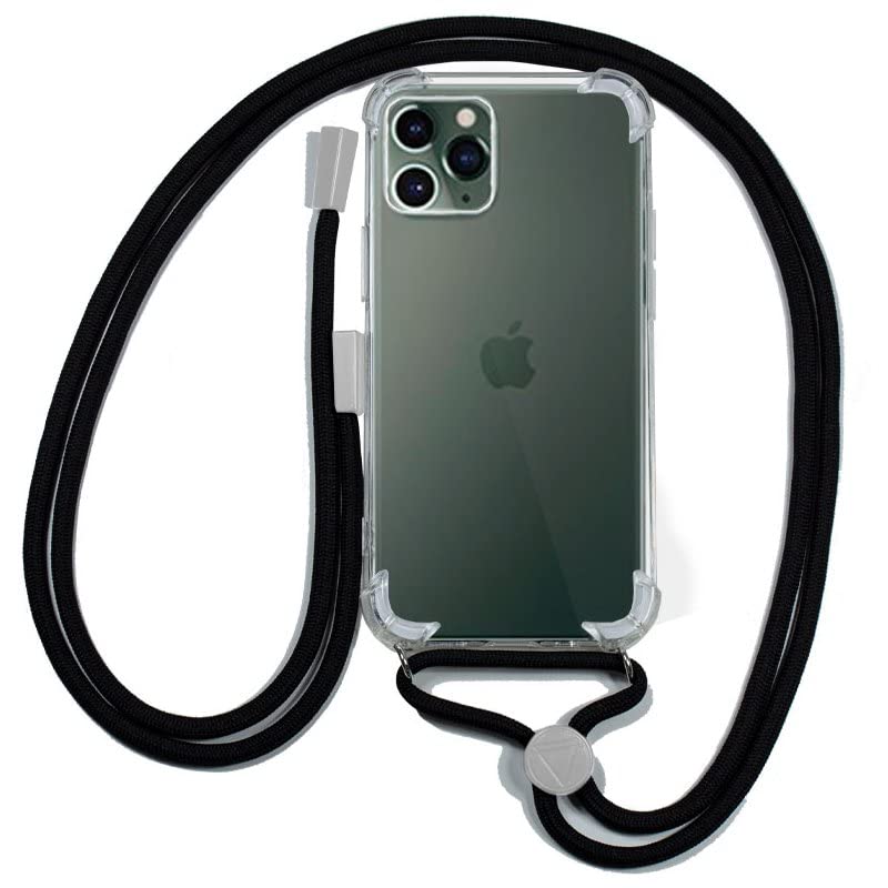 Cool Case for iPhone 14 Pro Lanyard Black