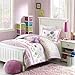 Mizone Kids Spring Bloom 4 Piece Comforter Set, Multicolor, Full/Queen