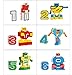 SSJ Kids Children Educational Toys Magic Number Robots 10 Pieces