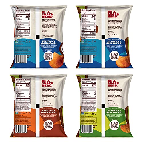 Jackson’s Sweet Potato Kettle Chips Variety Pack made with Premium Oils