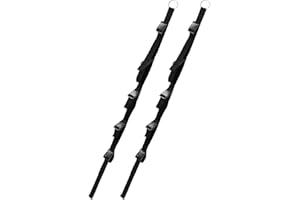 Cable Organizer for Extensions, Cable Organizer Holder for Garage – 2 Sturdy Straps Wall Hangers with Adjustment for Lamps an