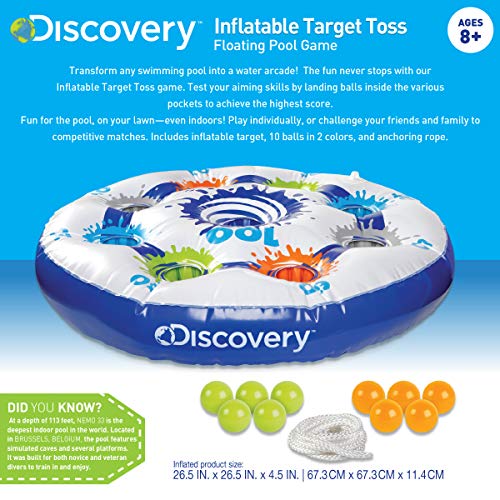 Finders Discovery Kids Inflatable Target Toss Floating