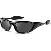 DsitMG Wrap Around Y2K Sunglasses for Women Trendy Oval Polarized Glasses UV400 Protection Sun protection traveling cycling