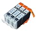 Blake Printing Supply 3 Pack Compatible CLI 8, CLI-8, CLI8 3 Small Black for use with Canon Pixma iP4200, Pixma iP4300, Pixma iP4500, Pixma iP5200, Pixma iP5200R, Pixma iP6600D, Pixma iP6700D
