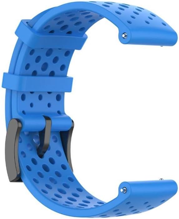 Kimilike Bracelet Compatible for Suunto Spartan Sport Wrist Hr 9 Baro D5 24 mm, Soft Silicone Waterproof Replacement Watch Straps for Suunto Spartan Sport Wrist Hr 9 Baro D5