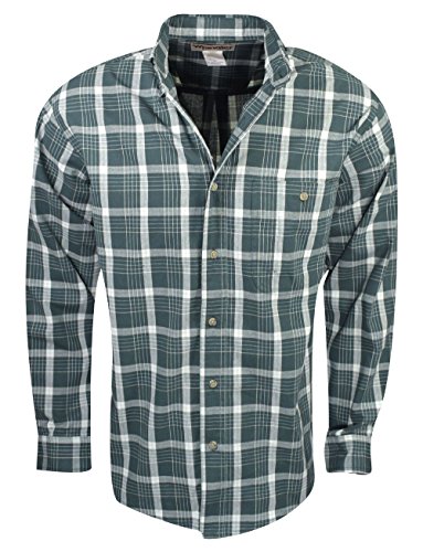 Blue Ridge Plaid Shirt Green Size XXL 