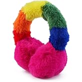 ZOSCGJMY Faux Fur Ear Muffs for Women Girls Winter Cute Warm Furry Fluffy Earmuffs Ear Covers Outdoor