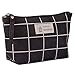 Kimoli Womens and Girls Funny Canvas Makeup Bag Roomy Cosmetic Bag Pouch Purse Handbag with Zipper