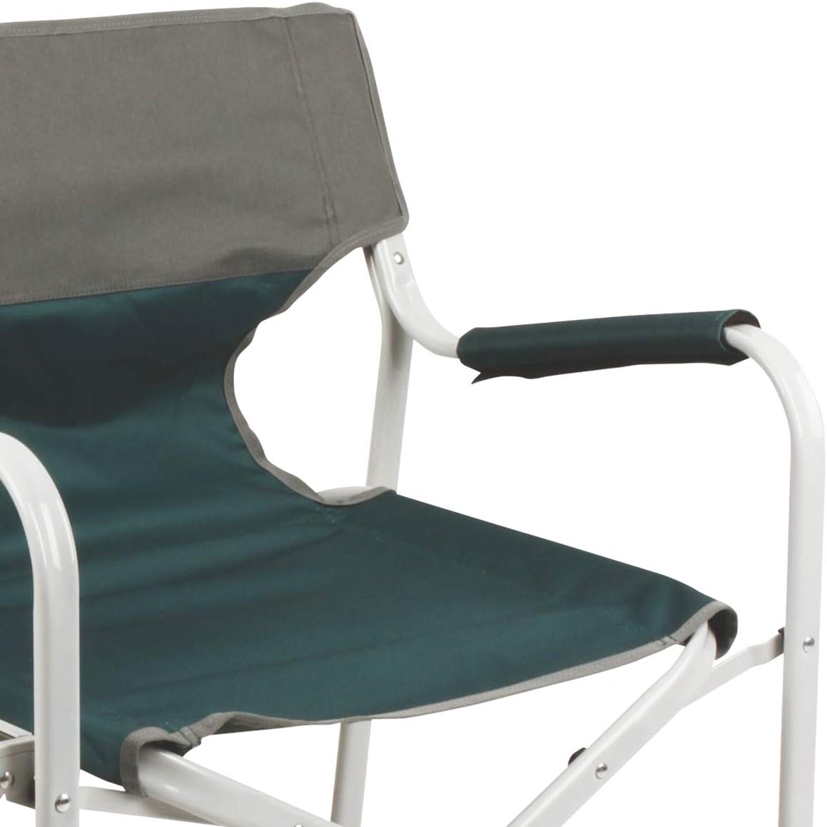 coleman deck chair with side table