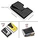 Money Clip, Dostyle Slim Minimalist Carbon Fiber Wallet Credit Card Holder RFID Blocking Front Pocket Wallet for Men