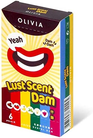 Olivia Lust Scent 6's Pack Latex Dental Dam