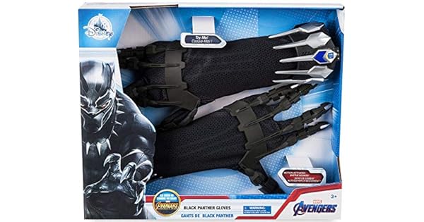 black panther football gloves