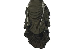 GRACEART Women's Victorian Steampunk Skirt Pirate Costume Burlesque