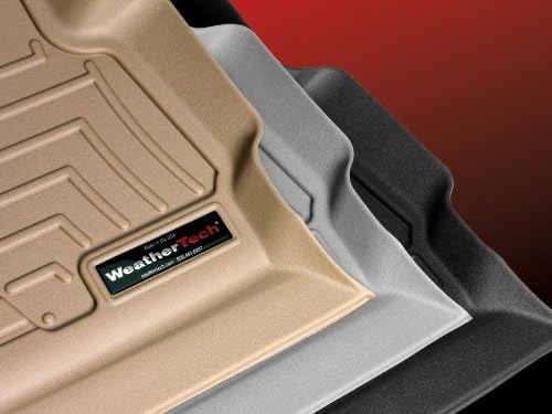 WeatherTech Custom Fit FloorLiner-Toyota Fortuner-2013-1st &amp; 2nd Row Grey