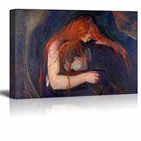 Vampire by Edvard Munch Wall Decor