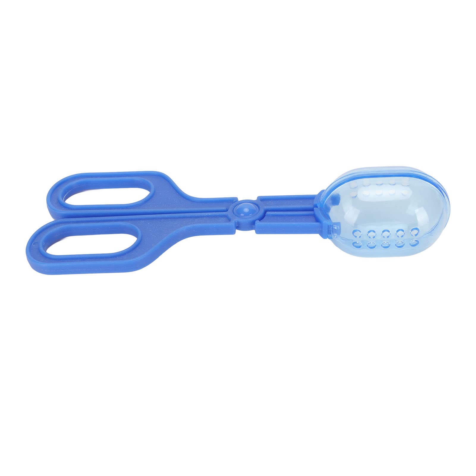 Zerodis Reptile Feeding Tool - Blue Scissor Tongs for Reptile Care - 1 Piece