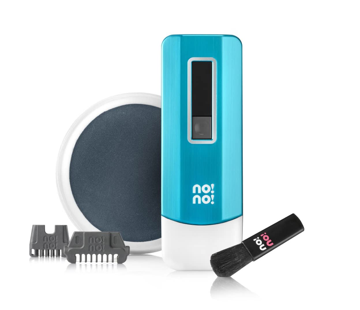 no!no! Pro Hair Removal Device - Treats All Skin Colors and Hair Types - Hair Removal for Women and Men - Flawless Hair Remover for Face & Body Hair (Blue) — image 1