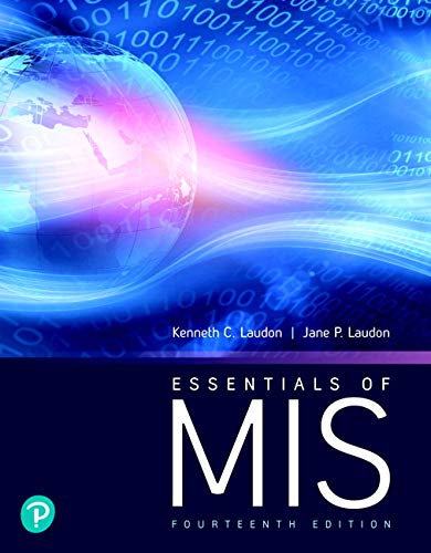 Essentials of MIS -- MyLab MIS with Pearson eText
