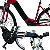 NC-17 E-Bike beschermhoezenset/accu cover voor onderbuis/motorcover/stuurhoes/nylon en neopreen/zwart