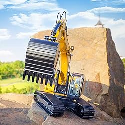PeleusTech Remote Control Excavator Metal 1:16 2.4
