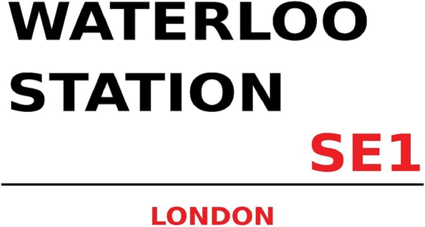 Schatzmix London Street Sign blechschild Wembley London HA9 - white