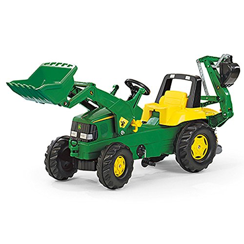 Rolly John Deere Backhoe Loader Ride On