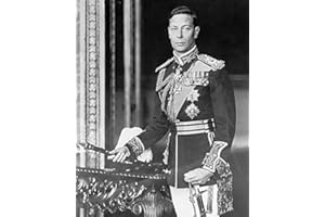 THE MCMAHAN PHOTO ARCHIVE Great Britain King George VI Portrait WWII 8x10 Silver Halide Photo Print