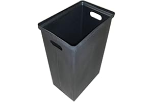 Forte Products 8001289 Hard Plastic Inner Liner, 18.5" L x 12" W x 31" H, Black