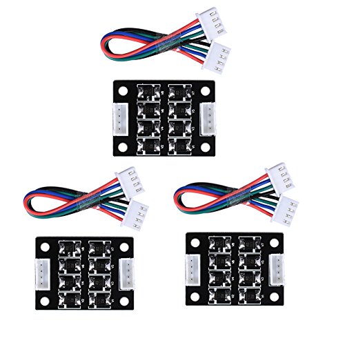 ARQQ TL Smoother Addon Module for Pattern Elimination Motor Clipping Filter 3D Printer Stepper Motor Drivers (Pack of 3pcs) (Best Stepper Motor For 3d Printer)