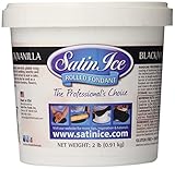 Satin Ice Vanilla Fondant Black 2 lb