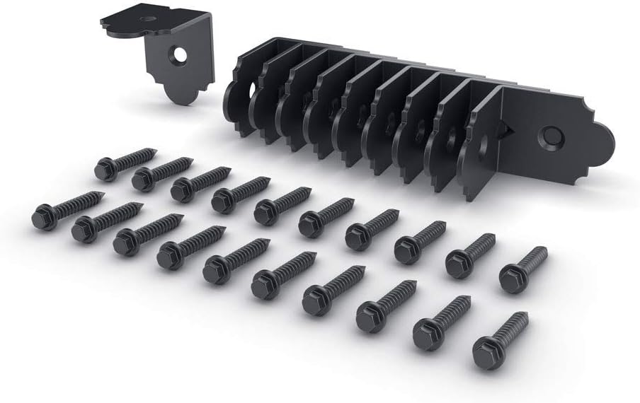 OZCO 56617 Laredo Sunset 2-inch Rafter Clips, (10 per Pack) Set of 3