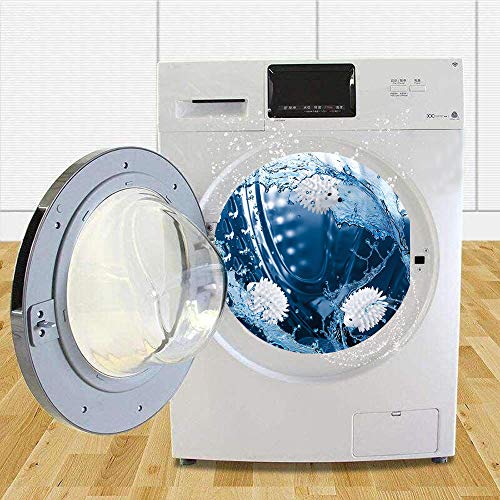 image for AKEfit AKE-fit Dryer Balls, 4pcs Reusable Plastic Natural Laundry Ball