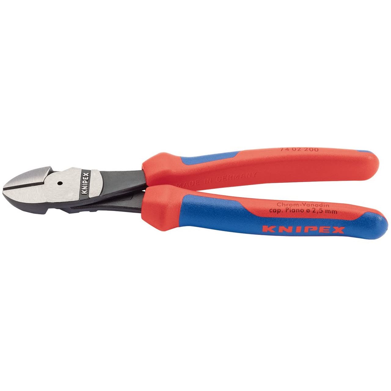 Knipex 88145 200mm High Leverage Diagonal Side Cutter with Comfort Grip Handles
