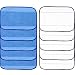 Microfiber Replacement Mopping Cloths Mop Pads Compatible with iRobot Braava 380 380t 320 321 Mint 4200 4205 5200 5200C Robotic Vacuum Cleaners (5 Wet & 5 Dry)